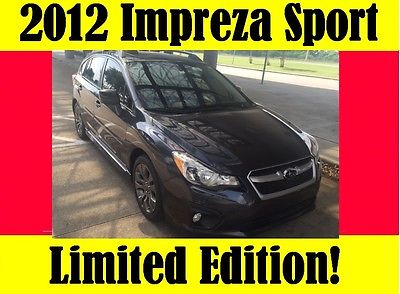 Subaru : Impreza AWD LIMITED-EDITION 2012 subaru impreza sport awd limited edition xv crossteck legacy outback 13 14