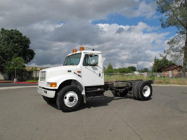 International 4900 cab chassis truck for sale