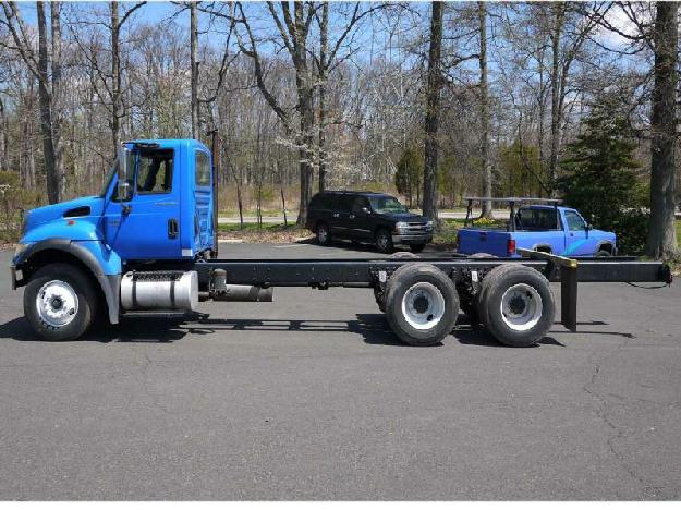 International 7500 cab chassis truck for sale
