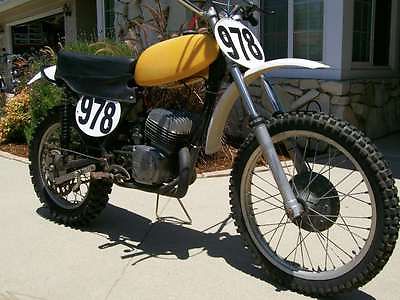Other Makes : CZ 250 1972 cz 250 vintage motocross racer clear title and current green sticker