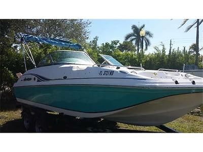 2006 Hurricane Sun Deck SD195 deck boat w/115 Yamaha 4 stroke