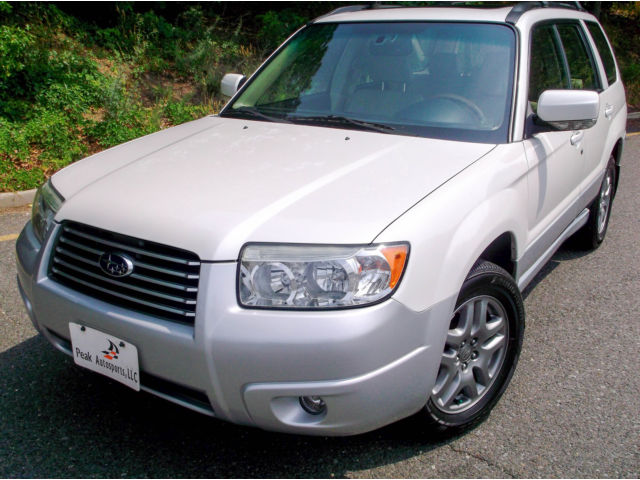 Subaru : Forester L.L. Bean Ed 07 forester l l bean edition 65 k miles 1 owner leather pano roof newer tires cd