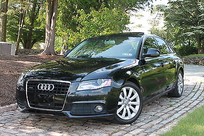Audi : A4 Base Sedan 4-Door 2009 audi a 4 quattro v 6 3.2 l premium plus fully loaded 75 k miles