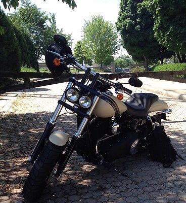 Harley-Davidson : Dyna 2014 harley davidson fat bob sand cammo denium flawless