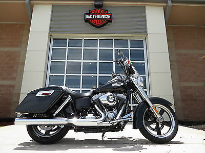 Harley-Davidson : Dyna 2012 fld dyna switchback 103 motor 6 spd detachable bags windshield low miles