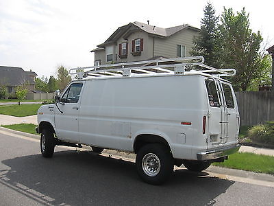 Ford : E-Series Van White van, good condition, 4x4 conversion, reliable runner.