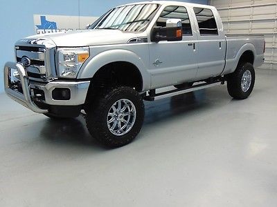 Ford : F-250 F250 F 250 WE FINANCE! 2014 FORD F-250 LARIAT 4X4 DIESEL LIFTED HEAT LEATHER TOW TEXAS AUTO