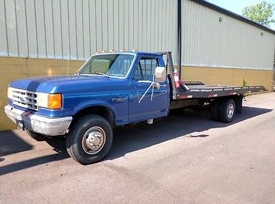 Ford : F-450 Chassis Cab 2WD 1989 ford f 450 sd rollback 43 k original miles