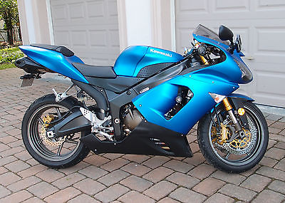Kawasaki : Ninja Excellent condition - 2006 Kawasaki Ninja ZX6R ZX-6R Sports Motorcycle Bike Fast