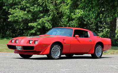 Pontiac : Trans Am TA 1979 pontiac trans am 6.6 litre phs documented mayan red