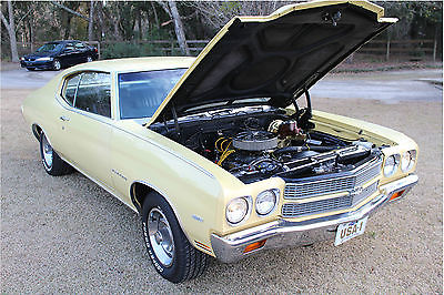 Chevrolet : Chevelle Malibu Very good condition, Butternut Yellow, Second Owner(purchased 1987), 350 Engine