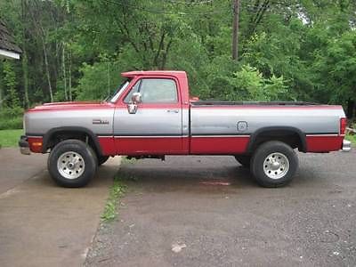 Dodge : Other Pickups Base Standard Cab Pickup 2-Door 1991 dodge d 250 base standard cab pickup 2 door 5.9 l