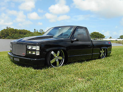 Chevrolet : Other 1990 chevrolet c 1500 c 10 resto mod custom ss silverado air ride lowrider fl