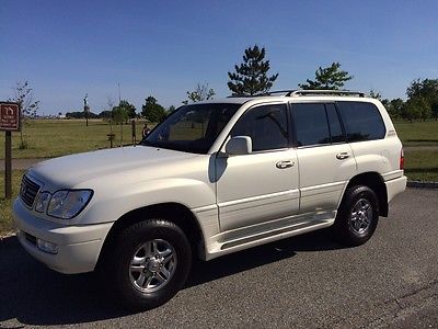 Lexus : LX 4dr SUV 2001 2 nd owner no accidents dealer serviced timing belt already done