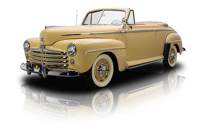 Ford : Other Convertible Frame Off Restored All Steel Super Deluxe Convertible 239 Flathead 3 Speed