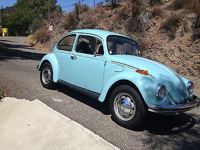 Volkswagen : Beetle - Classic AS FROM FACTORY 1973 vw beetle 1600 one owner original paint no repaint 29000 miles