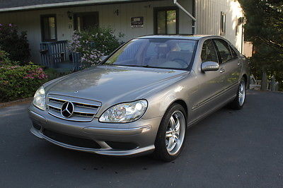 Mercedes-Benz : S-Class WOOD TRIM 2006 mercedes benz s 500 4 matic one owner car fax with 33 794 miles on it