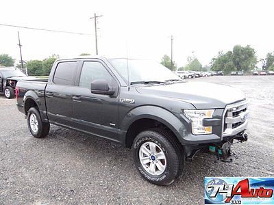 Ford : F-150 4k miles, Easy build, Save. 74 auto clean title repairable light front damage good airbags ecoboost
