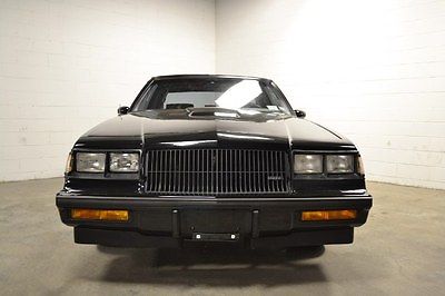 Buick : Grand National Black 1987 buick grand national 2 dr coupe
