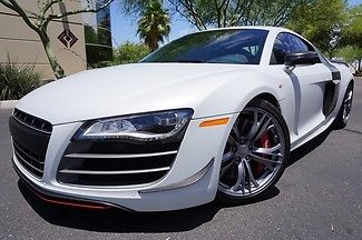 Audi : R8 R8 GT 5.2L V10 Coupe 12 r tronic rare gt 1 owner clean carfax serviced like 2009 2010 2011 2013 2014