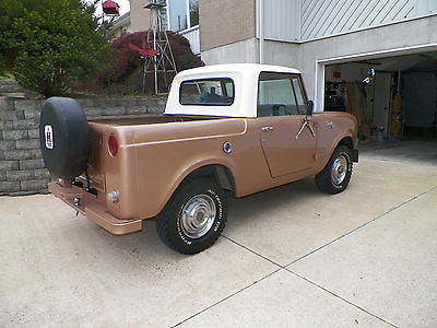 International Harvester : Scout Scout 800 1969 international scout 800 with half cab