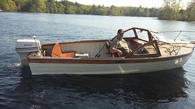 1962 E.M. White Wooden Boat