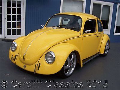Volkswagen : Beetle - Classic Turbo 1973 vw bug turbocharged resto mod 2160 cc 4 speed many upgrades california car
