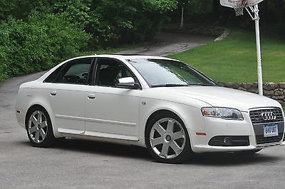 Audi : S4 White  White Audi S4 2005.5 V8