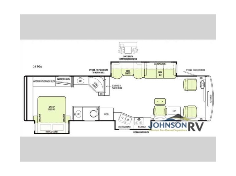 2015 Tiffin Motorhomes Allegro 34 TGA