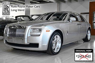 Rolls-Royce : Ghost Extended Wheelbase 2012 rolls royce ghost ewb silver w seashell int 4 dr rwd 6.6 l v 12 48 v turbo
