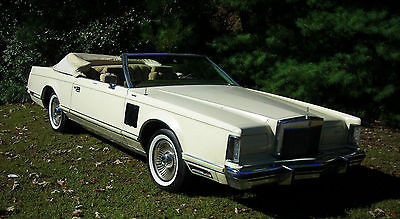 Lincoln : Mark Series Continental Mark 5 Le Cabriolet Rare Mark V Carrossier Le Cabriolet Convertible, 1 Of 8 Built, 71k, Not Cadillac