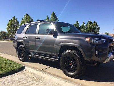 Toyota : 4Runner Trail Edition Premium with red-stitched leather 2014 toyota 4 runner trail trd pro style like new