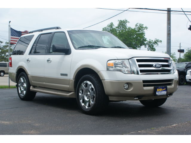 Ford : Expedition 4WD 4dr Eddi 4 x 4 eddie bauer leather chrome rims running boards cold ac automatic clean