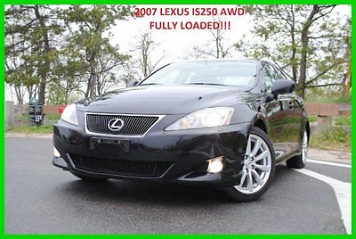 Lexus : IS IS250  IS 250 AWD  Navigation NAV Loaded IS-250 Heated Ventilated Leather Seats Bluetooth Xenons Spoiler Extra Clean Must See