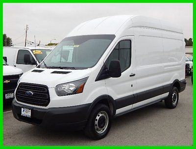 Ford : Other XLT Used 2015 Ford Transit 250 Long Wheel Base High Roof Cargo Van 3.7L V-6 Gas