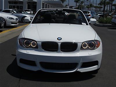 BMW : 1-Series 135i 135 i 1 series low miles 2 dr convertible 7 speed double clutch gasoline 3.0 l str
