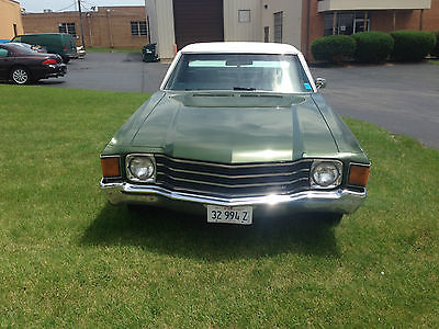 Chevrolet : El Camino Custom 1972 chevrolet el camino custom