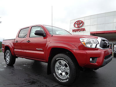 Toyota : Tacoma TRD Off-Road Double Cab 4x4 Short Bed Red New 2015 Tacoma Double Cab 4x4 TRD Off Road Barcelona Red Rear Diff Lock V6 4WD