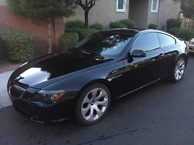 BMW : 6-Series Base Coupe 2-Door EXCELLENT CONDITION BMW 2007 650i Coupe BLACK / TAN