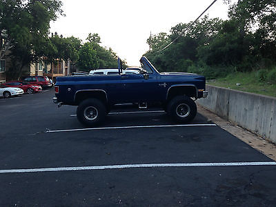 Chevrolet : Blazer Base Sport Utility 2-Door 1974 k 5 blazer 4 x 4 383 stroker lifted convertible beach truck