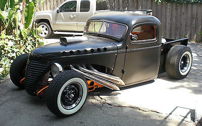 Chevrolet : Other Pickups smooth 1941 custom rat rod chevy truck 454 bww electric seats electric windows
