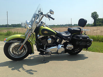Harley-Davidson : Softail RARE COLOR!  2012 Harley-Davidson FLSTC Heritage Softail  Sour Apple color