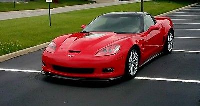 Chevrolet : Corvette ZR1 torch red, ZR1, ebony titanium leather, 2010, pristine, launch control,