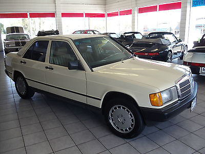 Mercedes-Benz : 190-Series 4 doors 1988 mercedes benz 190 d 2.5 perfect condition rare and well mintained