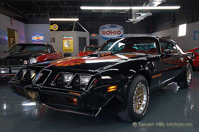 Pontiac : Trans Am #'s Match ONLY 6,545 ORIGINAL MILES, WS7, Black/Red, PHS Documented, ALL OPTIONS WORK