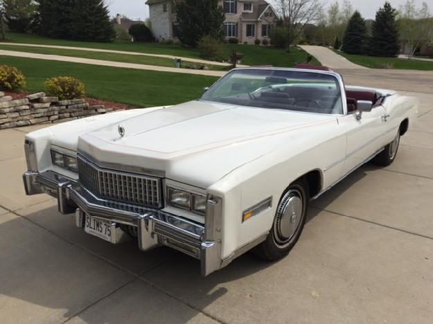 1975 Cadillac Eldorado Convertible for: $11775