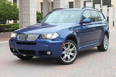 BMW : X3 3.0si 2008 bmw x 3 3.0 si nav m sport prem pkg pano roof clean carfax
