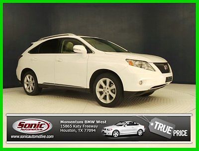 Lexus : RX Navigation Camera Leather Roof Alloy Wheels 2012 fwd 4 dr used 3.5 l v 6 24 v automatic front wheel drive suv