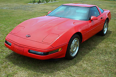 Chevrolet : Corvette  Sport Coupe 1995 corvette c 4 sports coupe lt 1 6 speed true survivor only 18 500 miles