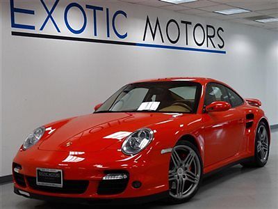 Porsche : 911 2dr Coupe Turbo 2007 porsche 911 turbo awd 6 speed nav sport chrono 19 whls bose 480 hp moonroof